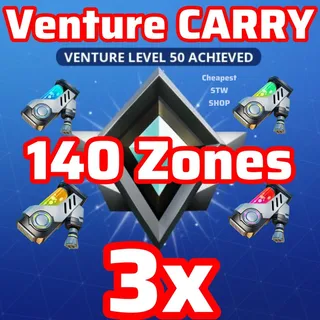3x 140 Venture Carry