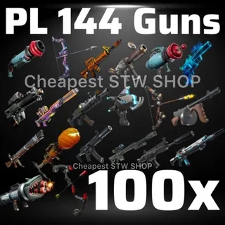 PL 144 Weapons + 80x Gift