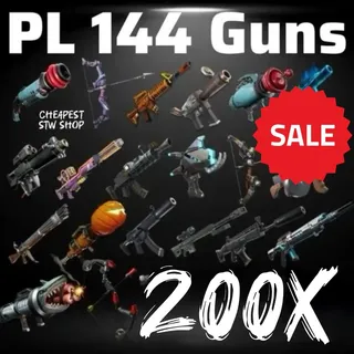 200x PL 144 Guns Godrolled + 160x extra