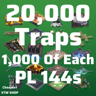 20,000 Traps PL 144