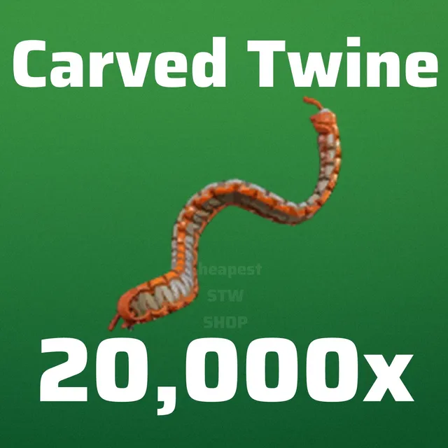20k Carved Twine Fortnite Game Items Gameflip