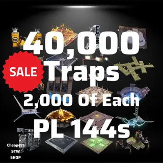 SALE | 40,000 Traps PL 144