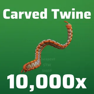 10k Carved Twine