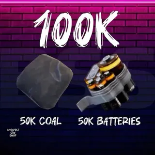 100k Coal + Batteries