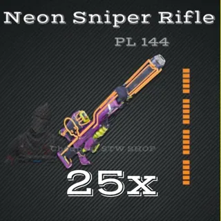 25x Neon Sniper Rifle