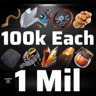 Bundle| 1 Million Crafting Mats