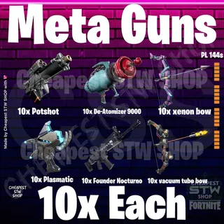 Meta Guns PL 144s | Fortnite STW