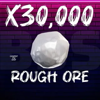 Rough ore