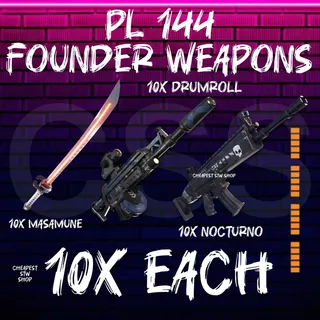 Bundle | Founder Guns/Weapons