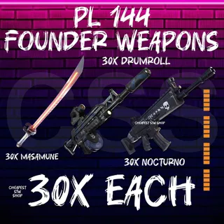 Bundle | Founder Guns/Weapons