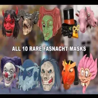 10 Rare Mask Bundle