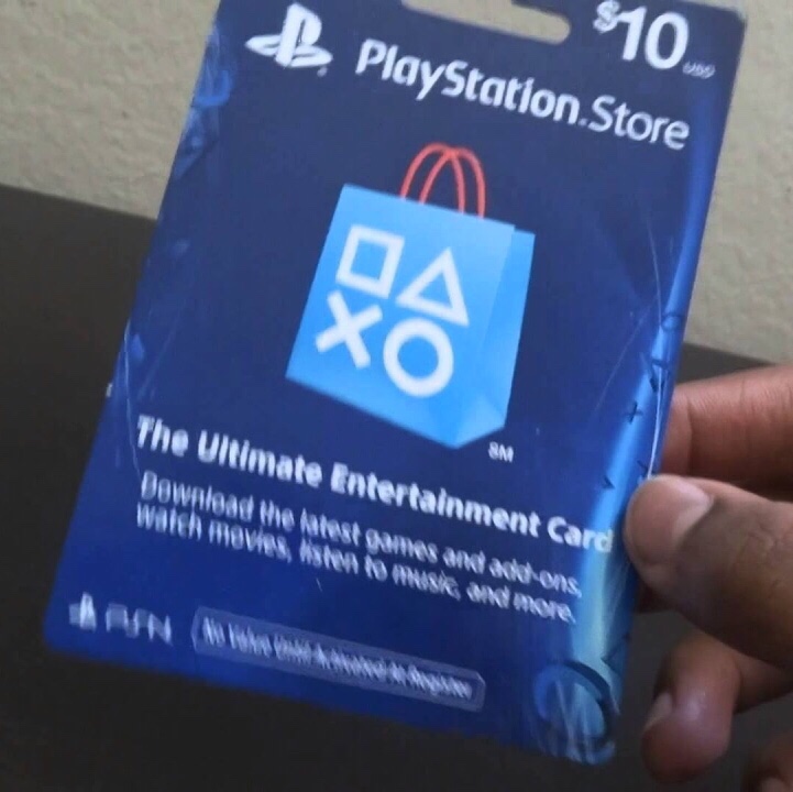 PlayStation card 10$ - PlayStation Store Gift Cards - Gameflip