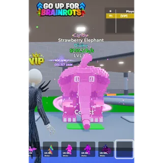 Go Up For Brainrots: Candy Strawberry Elephant