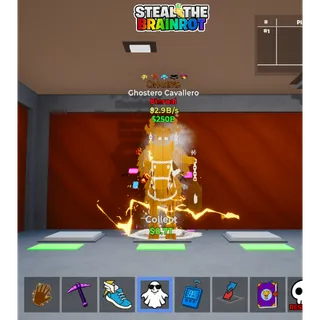 Steal The Brainrot: Chocolate Ghostero Cavallero 5x traits 