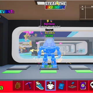 Fortnite Steal The Brainrot: Rainbow Fishini Mechinini 2x trait