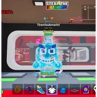 Fortnite Steal The Brainrot: Aqua Tiramisubmarini 3x Trait