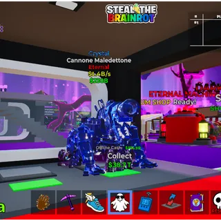 Fortnite Steal The Brainrot: Crystal Cannone Maledettone