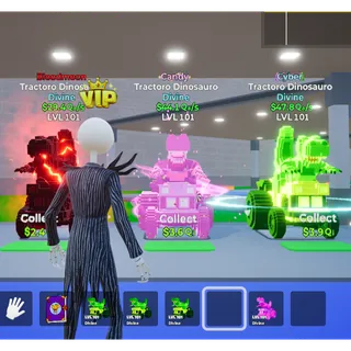 Go Up For Brainrots: Tractoro Dinosauro 3x Bundle