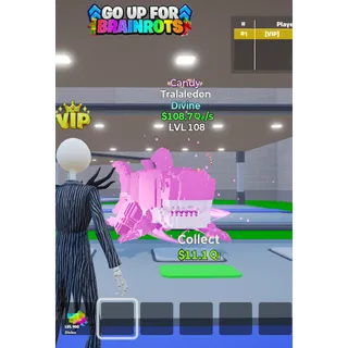 Go Up For Brainrots: Candy Tralaledon