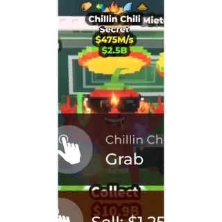485M/s | CHILLIN CHILLI | SECRET | STEAL A BRAINROT / SAB | FAST DELIVERY