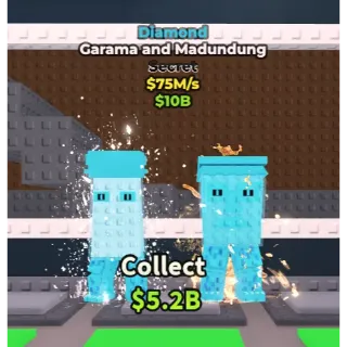 75M/s | Diamond Garama and Madundung | SECRET - Steal a Brainrot / SAB | Fast Delivery