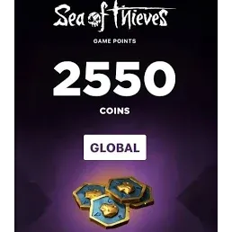 Sea of Thieves 2550 Coins Ancient Coin Pack (Global) (PC / Xbox One / Xbox Series X|S) - Xbox Live - Digital Key