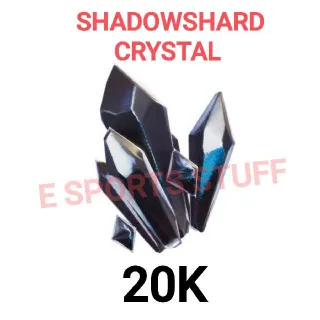 20K SHADOWSHARD CRYSTAL