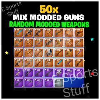 Bundle | 50x Modded Weapons
