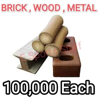 Bundle | BRICK, WOOD, METAL