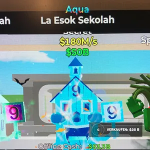 Steal the Brainrot I La Esok Sekolah Aqua House I Fortnite