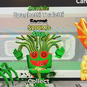 Steal the Brainrot I Spaghetti Tualetti Zombi I Fortnite