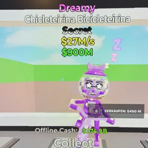 Steal the Brainrot I Chicleteirina Bicicleteirina Dreamy Bike Girl I Fortnite