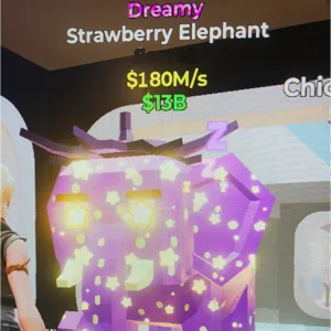 Steal the Brainrot I Strawberry Elephant Dreamy Ultra Rare I Fortnite