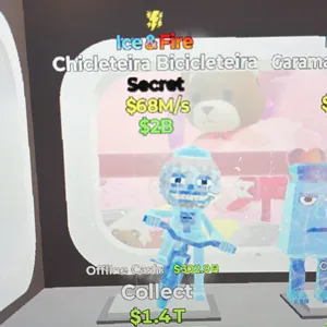 Steal the Brainrot I Chicleteira Bicicleteira Ice & Fire 1x Trait I Fortnite