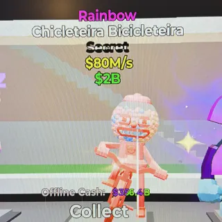 Steal the Brainrot I Chicleteira Bicicleteira Rainbow Bike I Fortnite