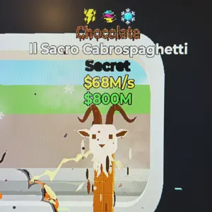 Steal the Brainrot I II Sacro Cabrospaghetti Chocolate 3x Traits I Fortnite