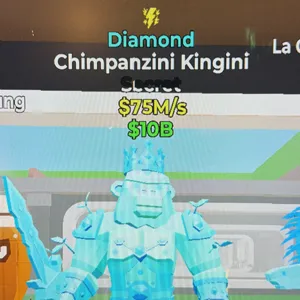 Steal the Brainrot I Chimpanzini Kingini Diamond 1x Trait I Fortnite