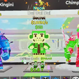 Steal the Brainrot I Dul Dul Dul Neon 2x Traits I Fortnite