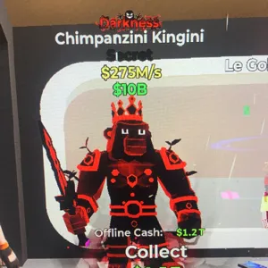 Steal the Brainrot I Chimpanzini Kingini Darkness Rare Monkey I Fortnite