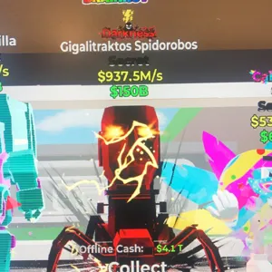 Steal the Brainrot I Gigalitraktos Spidorobos Darkness Lightning Trait - super rare - Spider I Fortnite
