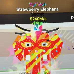 Steal the Brainrot I Strawberry Elephant Carnival I Fortnite