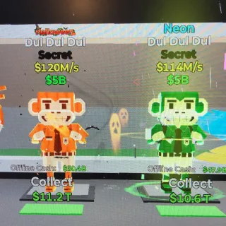 Steal the Brainrot I Dul Dul Dul Halloween + Neon package Cheap I Fortnite