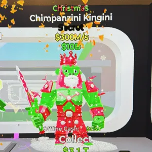 Steal the Brainrot I Chimpanzini Kingini Christmas I Fortnite