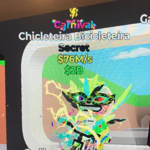 Steal the Brainrot I Chicleteira Bicicleteira Carnival LIGHTNING TRAIT/BONUS 76M/sec Bike RARE I Fortnite