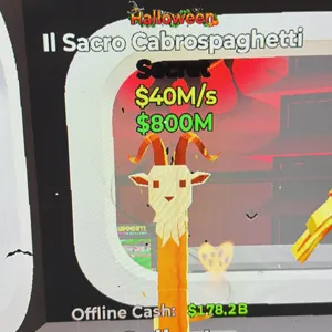 Steal the Brainrot I II Sacro Cabrospaghetti Halloween *good for index rare* I Fortnite