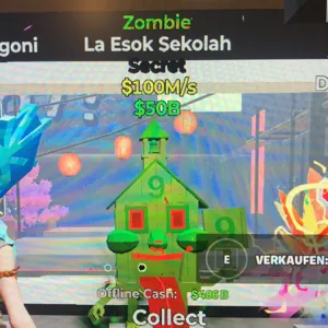 Steal the Brainrot I La Esok Sekolah Zombi House I Fortnite