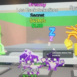 Steal the Brainrot I Los Esok Sekolitos Dreamy House La Esok I Fortnite