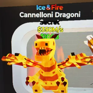 Steal the Brainrot I Cannelloni Dragoni Ice & Fire Dragon I Fortnite