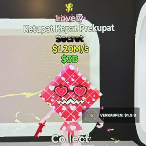 Steal the Brainrot I Ketupat Kepat Prekupat Lovely 1x Trait I Fortnite