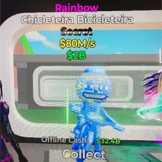 Steal the Brainrot I Chicleteira Bicicleteira Rainbow Bike I Fortnite